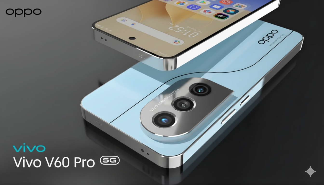 Vivo V60 Pro 5G Launched in 2025 – Flagship Smartphone with 200MP Camera & 180W Fast Charging Vivo V60 Pro 5G